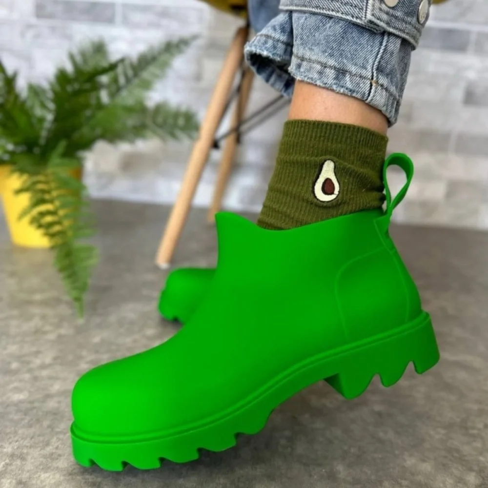 Free People Green Winter & Rain‎ Boots